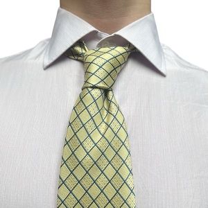 Vintage Paco Rabanne Paris yellow Men’s tie